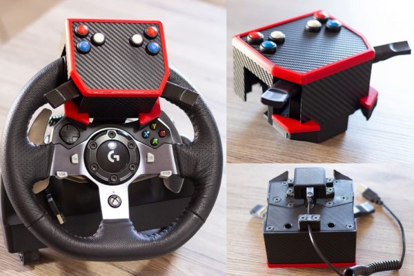 FLY BOX Controller Disabili con Leve Simracing Logitech G29 G920