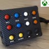 Button Box XBOX Play Station Sim Racing PS4 PS5 Console Adesivi 12Butt Buttonbox