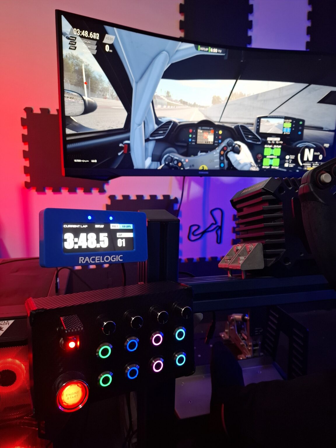 Sim Racing Display Image Simracing Lap Timer 4