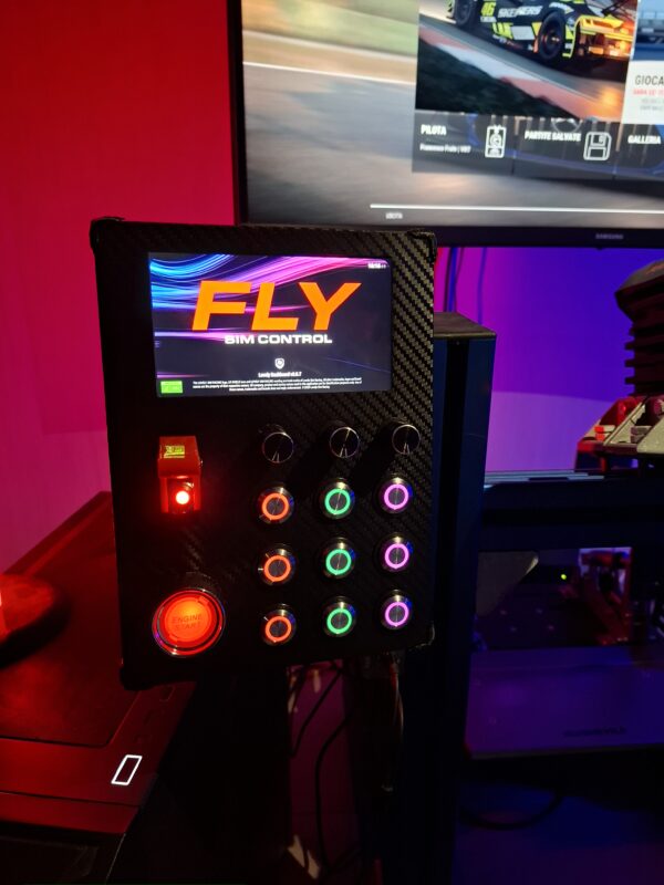 Rgb Button Str Sim Racing Button Box Display Dashboard 5